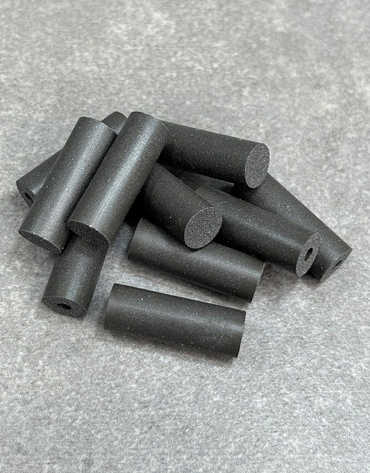 ST1378 = Eve Silicon Abrasives Medium/Black Cylinder (Pkg of 10)