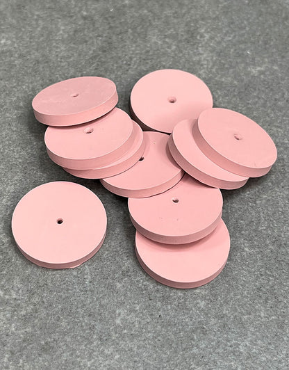 ST1381 = EVE Silicon Abrasives EXTRA FINE/PINK SQUARE EDGE WHEEL 7/8'' (x10)
