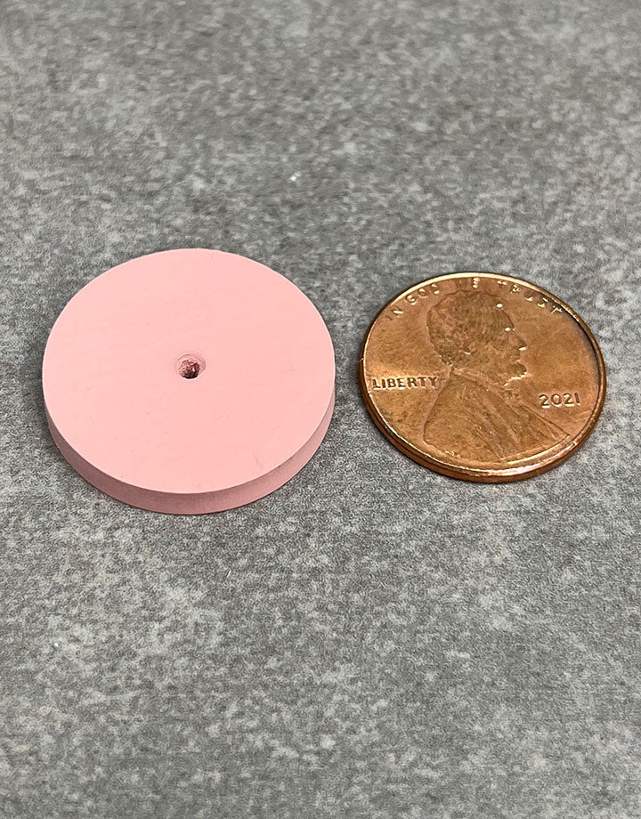 ST1381 = EVE Silicon Abrasives EXTRA FINE/PINK SQUARE EDGE WHEEL 7/8'' (x10)
