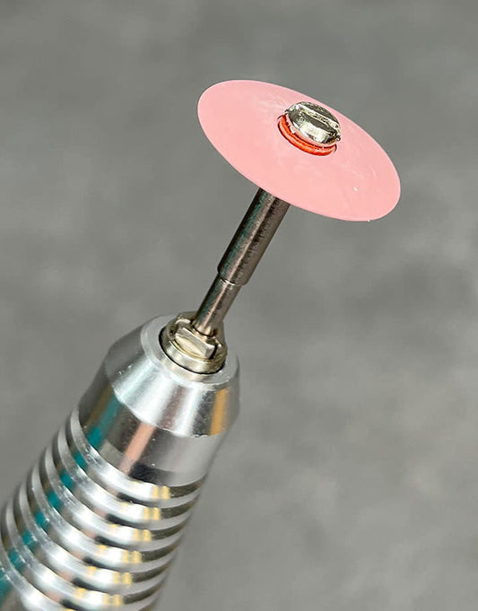 ST1382 = EVE Silicon Abrasives EXTRA FINE/PINK KNIFE EDGE WHEEL 5/8'' (x10)