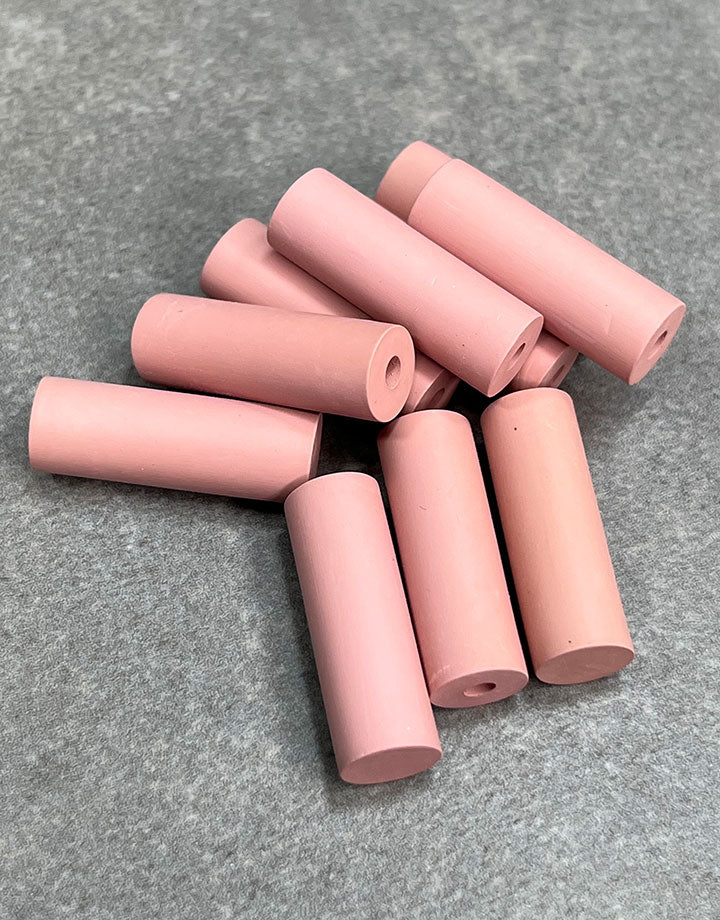 ST1384 = EVE Silicon Abrasives EXTRA FINE/PINK CYLINDER 13/16'' (x10)