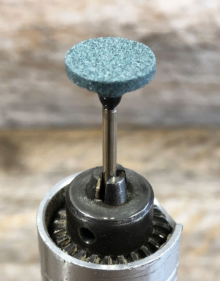 ST1473 = Green Mounted Grinding Stone Wheel (pkg/3)