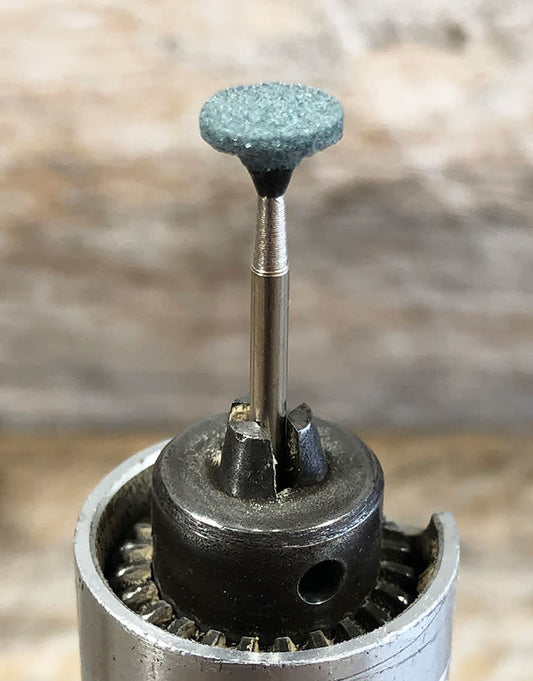 ST1483 = Green Mounted Grinding Stone Small Wheel (pkg/3)