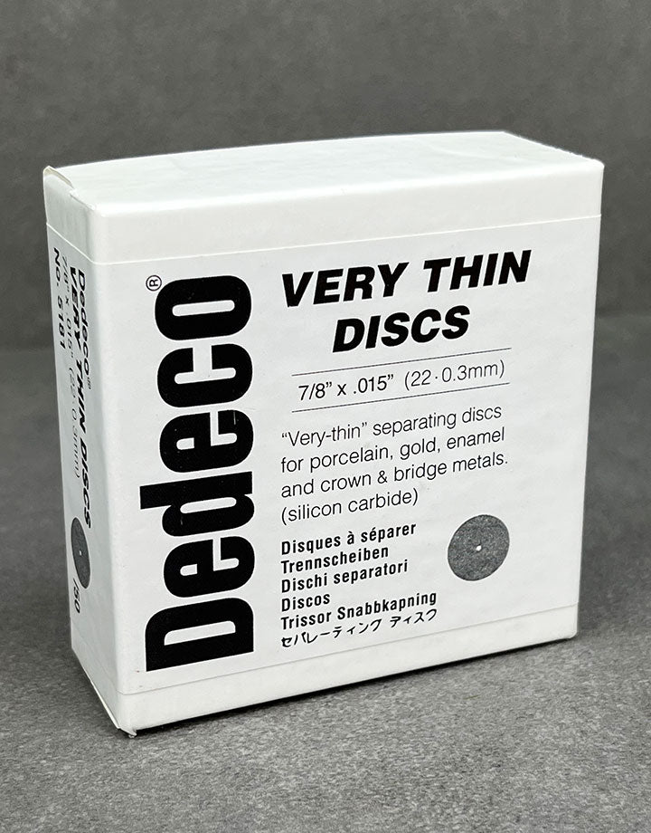 ST5181  = Very Thin Separating Discs Silicon Carbide  7/8" x .015" (Pkg/50)
