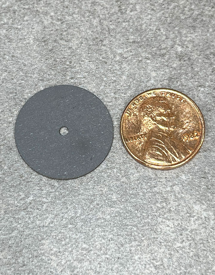 ST5181  = Very Thin Separating Discs Silicon Carbide  7/8" x .015" (Pkg/50)