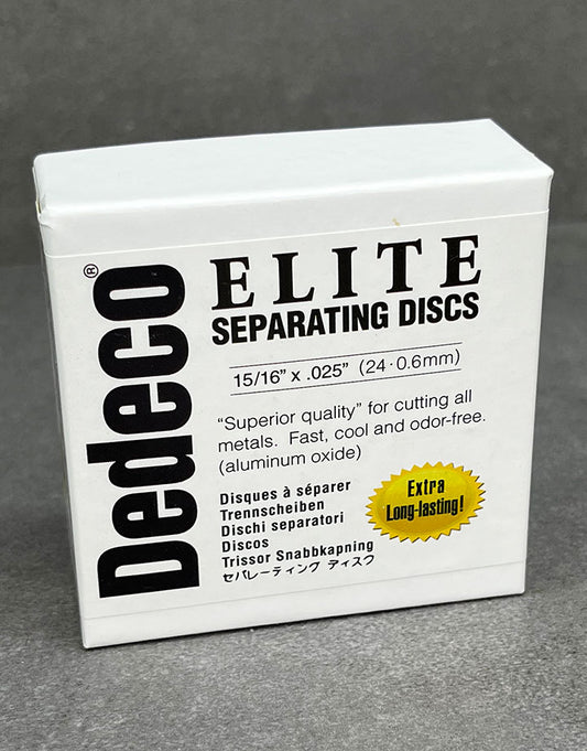 ST5508 = Elite Separating Discs Aluminum Oxide 15/16" x .025" (Pkg/100)