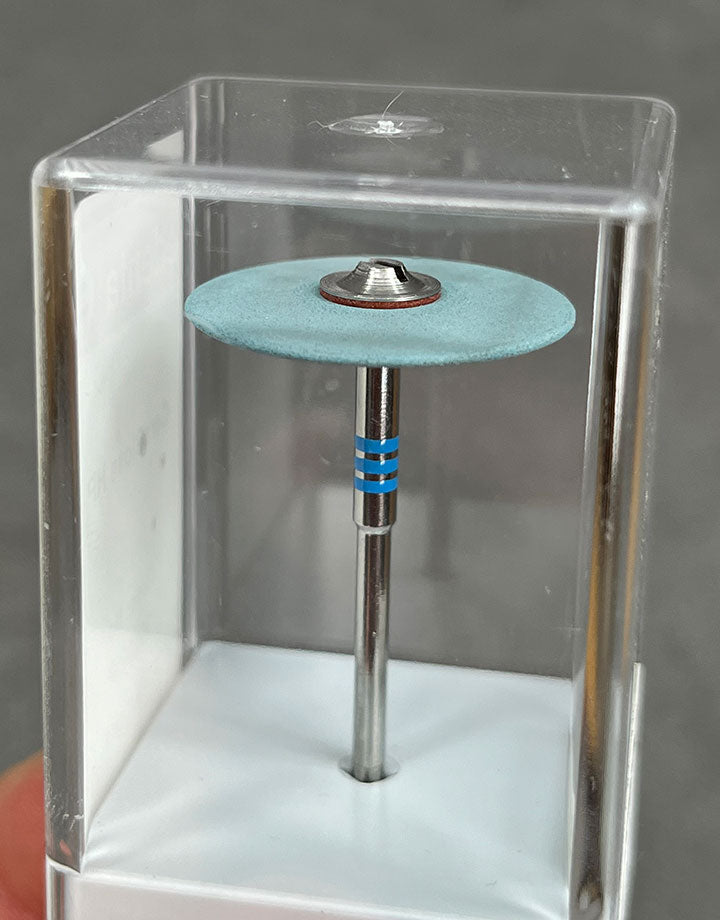 ST6262 = Platinum Polisher MEDIUM 25x1mm Mounted Wheel