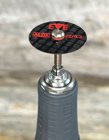 ST8921 = Cutting Fiber Discs 22x 0.3mm (pkg/10)