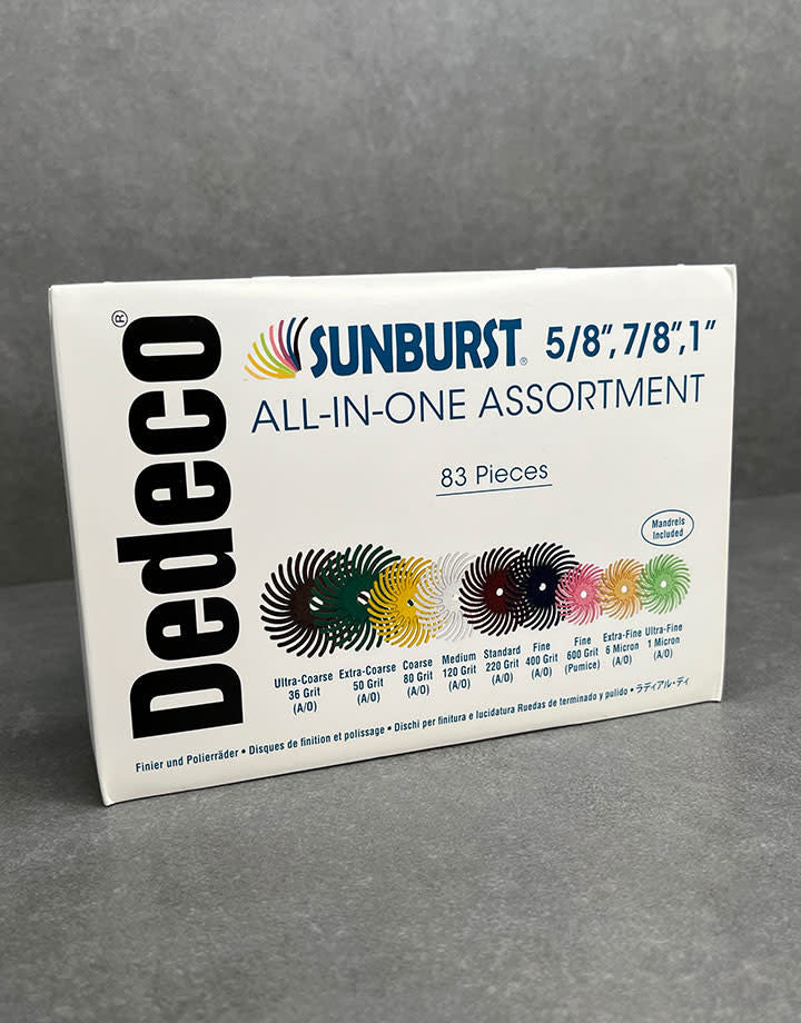 ST9120 = Dedeco Radial Discs 5/8", 7/8'', & 1" Kit 83pcs