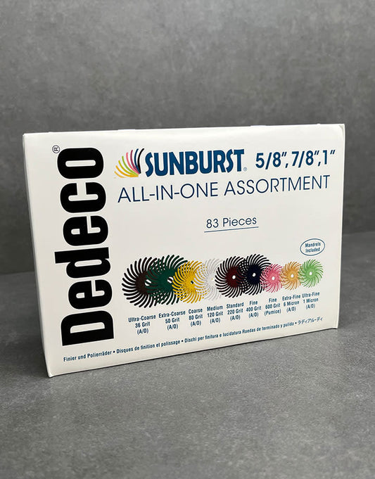 ST9120 = Dedeco Radial Discs 5/8", 7/8'', & 1" Kit 83pcs