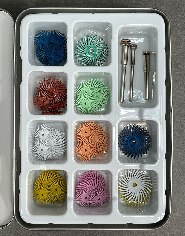 ST9120 = Dedeco Radial Discs 5/8", 7/8'', & 1" Kit 83pcs
