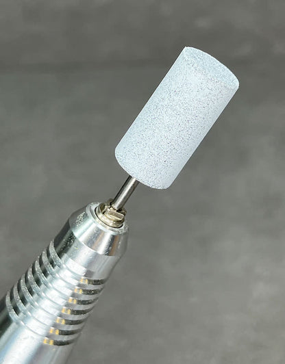 ST9334 = White Coarse Cylinder 15/16" x 1/2"  (Pkg/10)