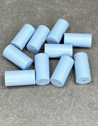 ST9354 = Blue Fine Cylinder 15/16" x 1/2"  (Pkg/10)