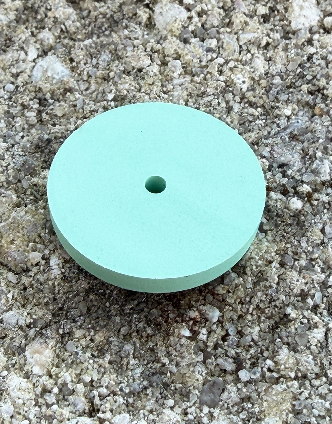 ST9457 = Sunburst 7/8" x 1/8" Wheels - Light Green 14000grit (pkg/6)