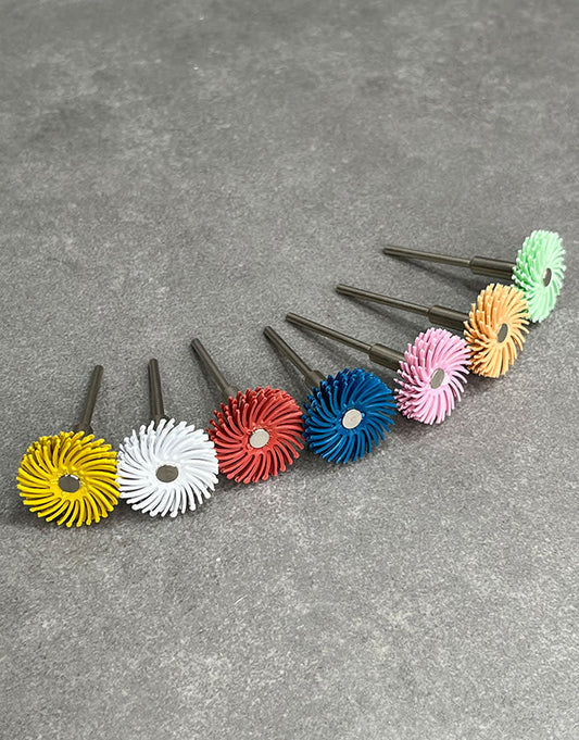 ST9560 = Dedeco 4 Ply Mounted Radial Disc Assortment 7pcs