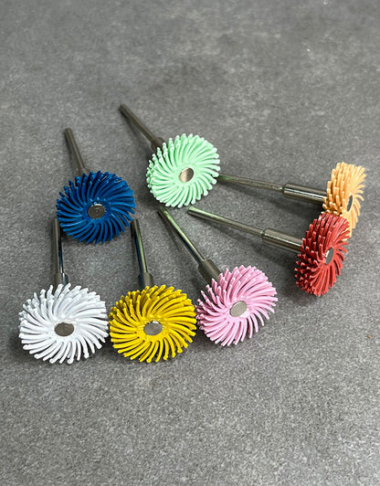 ST9560 = Dedeco 4 Ply Mounted Radial Disc Assortment 7pcs