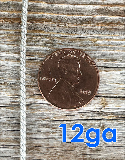 STW = Twist Sterling Silver Wire