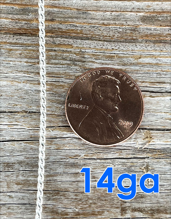 STW = Twist Sterling Silver Wire