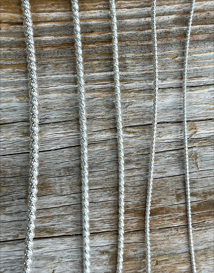 STW = Twist Sterling Silver Wire