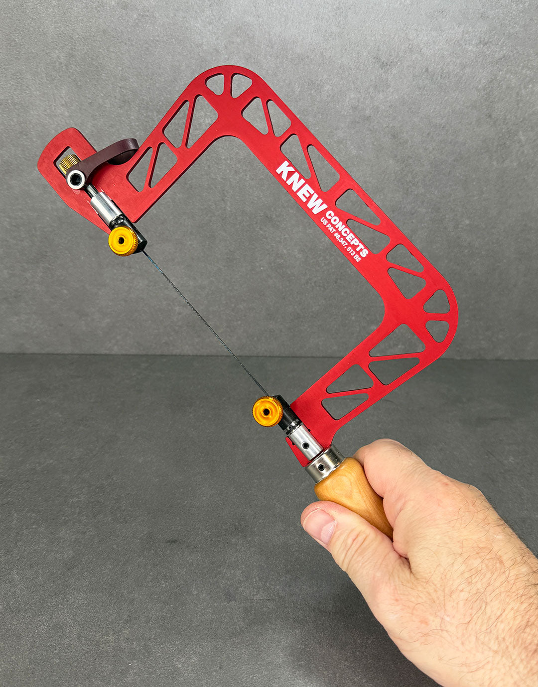 SW4033CS = Knew Concepts 3'' Saw with Cam Lever & Swivel Blade Clamps MK3