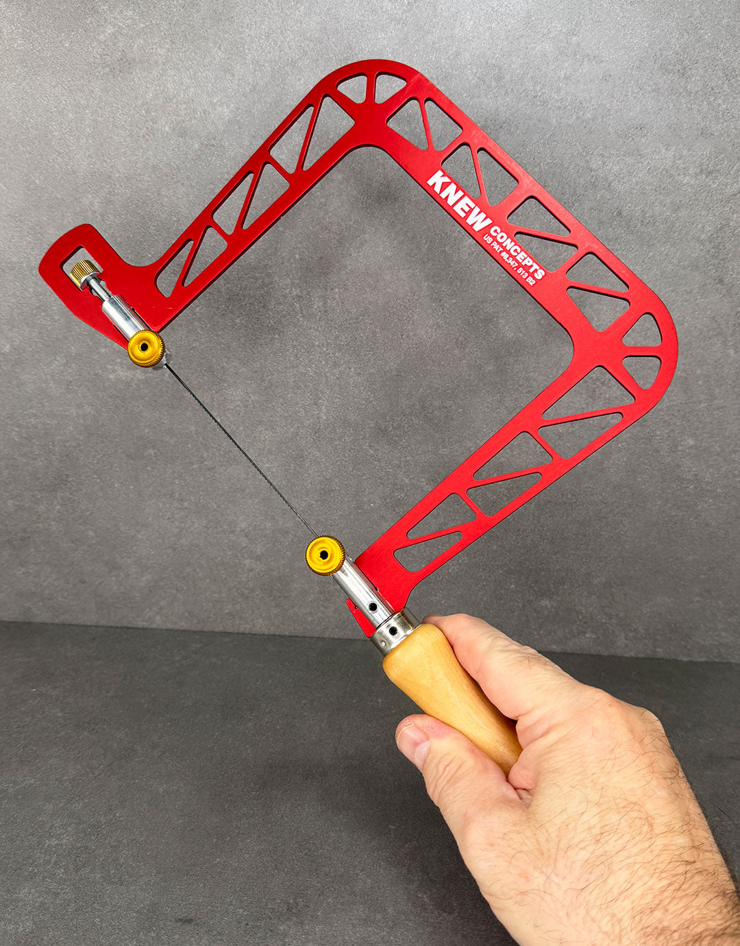 SW4035 = Knew Concepts 5'' Saw with Screw Tension MK3