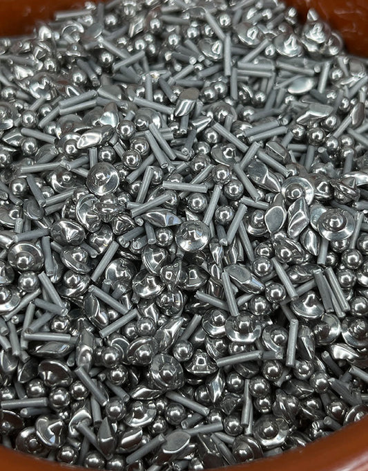TM239 = Stainless Steel Small Mixed Tumbling Media - 2lbs