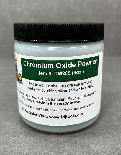 TM265 = Green Chromium Oxide Powder 4oz