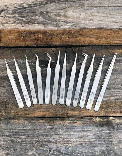 TW2412 = Non-Magnetic Tweezer Set (12pcs)