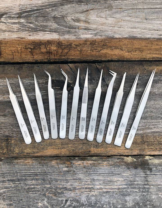 TW2412 = Non-Magnetic Tweezer Set (12pcs)