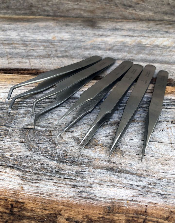 TW2412 = Non-Magnetic Tweezer Set (12pcs)