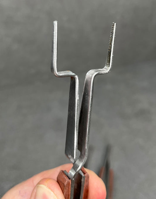 TW2414 = 3pc Fiber Grip Specialty Soldering Tweezer Set