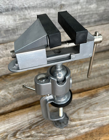VS9641 = VISE CLAMP ON WITH BALL SWIVEL- 3'' JAWS