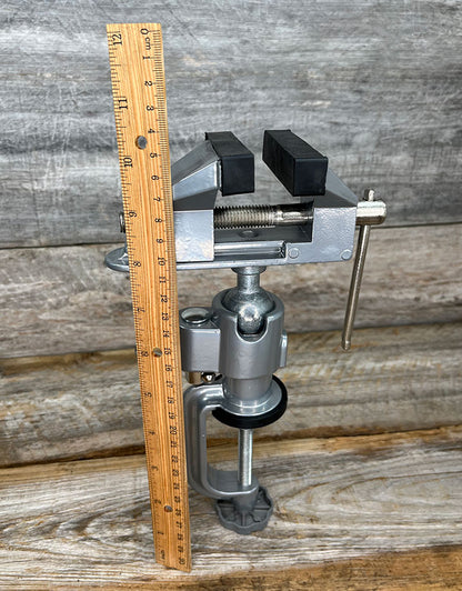 VS9641 = VISE CLAMP ON WITH BALL SWIVEL- 3'' JAWS