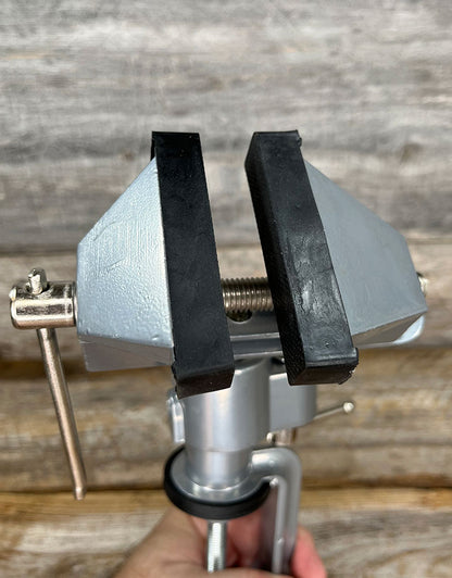 VS9641 = VISE CLAMP ON WITH BALL SWIVEL- 3'' JAWS