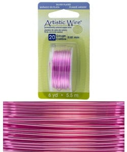WR25228 = Artistic Wire Dispenser Pack SP ROSE 28ga 15 Yards