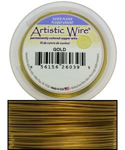WR35328 = Artistic Wire Spool SP GOLD 28GA 40 YARDS