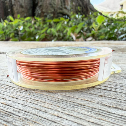 WR37018 = Artistic Wire Spool SP PEACH 18ga 20 feet