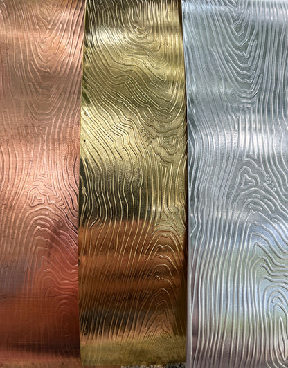 XSP32XX = Textured Sheet (Wood Grain) 2" x 6" **Choose Metal**