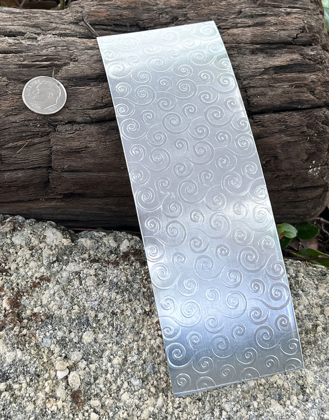 XSP33XX = Textured Sheet (Gust of Wind) 2" x 6" **Choose Metal**