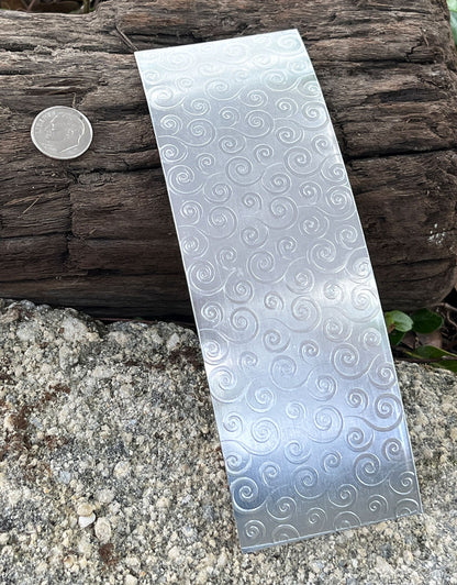 XSP33XX = Textured Sheet (Gust of Wind) 2" x 6" **Choose Metal**