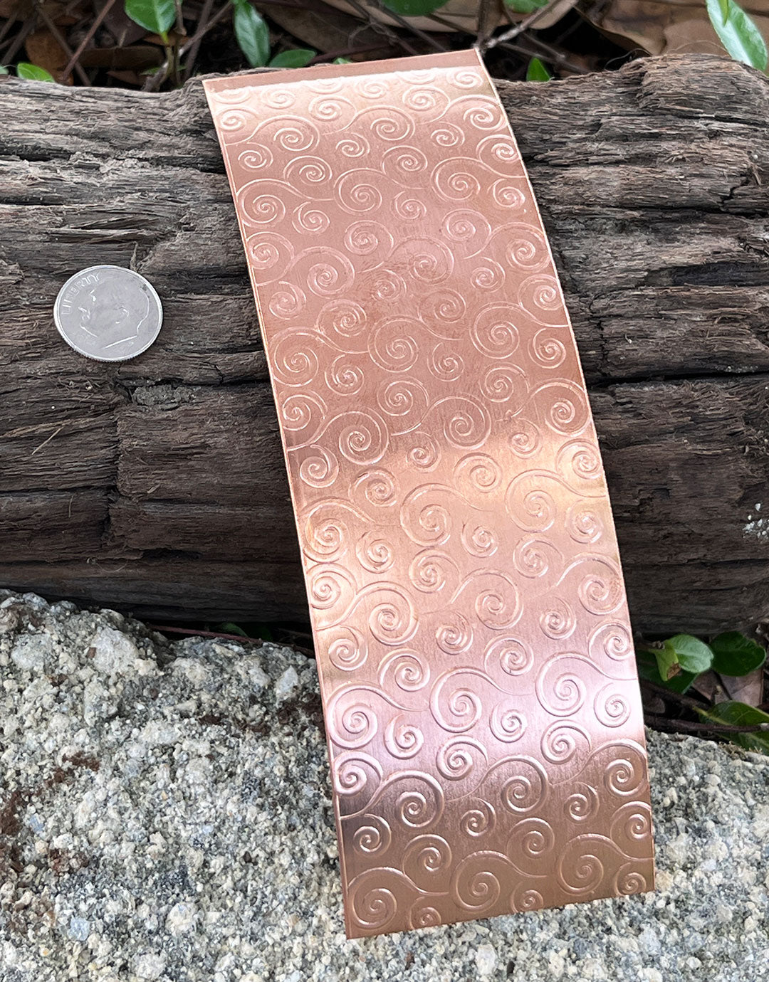 XSP33XX = Textured Sheet (Gust of Wind) 2" x 6" **Choose Metal**
