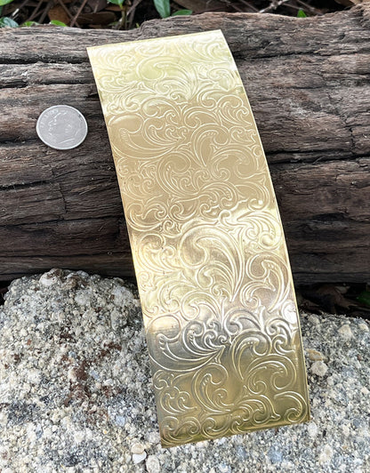 XSP34XX = Textured Sheet (Nouveau) 2" x 6" **Choose Metal**