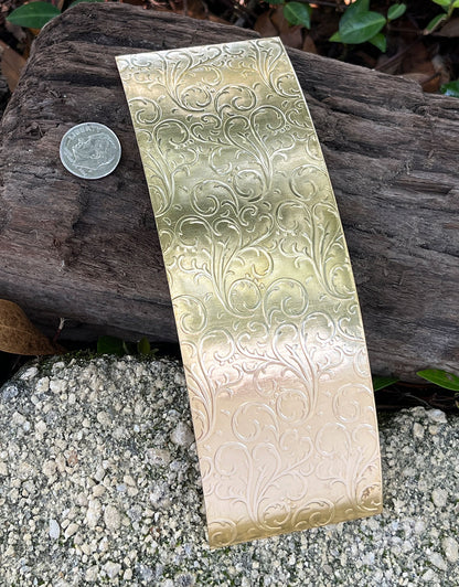 XSP35 = Textured Sheet (Vines) 2" x 6"