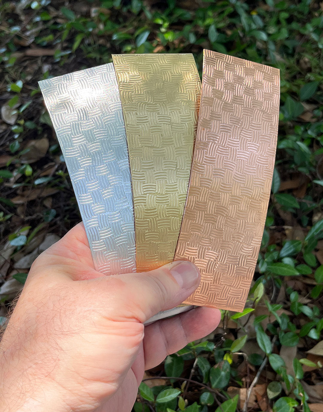 XSP36XX = Textured Sheet (Basket) 2" x 6" **Choose Metal**