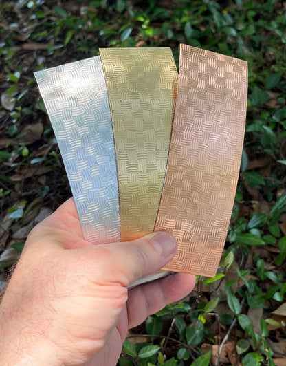XSP36XX = Textured Sheet (Basket) 2" x 6" **Choose Metal**