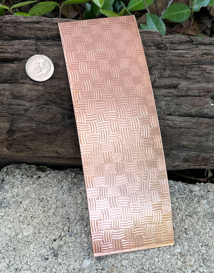 XSP36XX = Textured Sheet (Basket) 2" x 6" **Choose Metal**