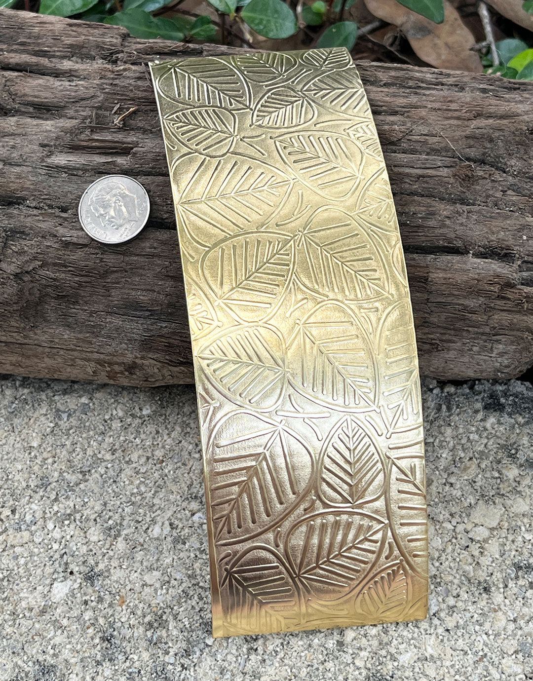 XSP37XX = Textured Sheet (Leaves) 2" x 6" **Choose Metal**