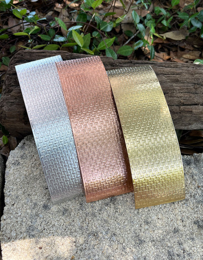 XSP41XX = Textured Sheet (Wacky Windows) 2" x 6" **Choose Metal**