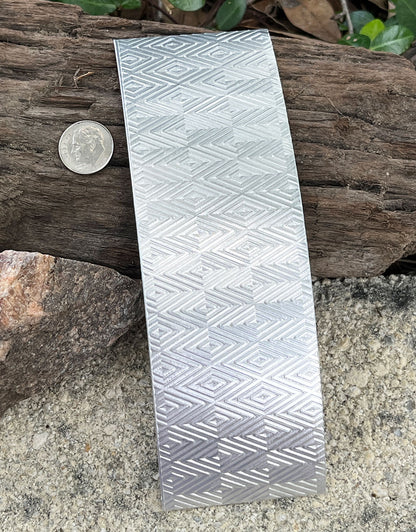 XSP42XX = Textured Sheet (Herringbone) 2" x 6" **Choose Metal**