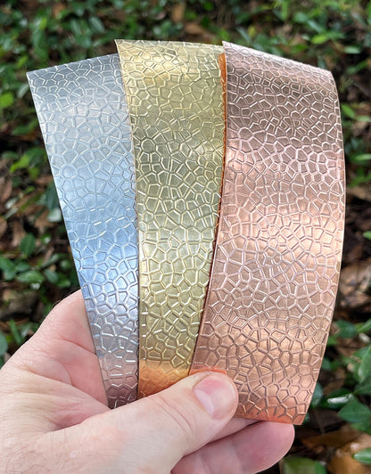 XSP47XX = Textured Sheet (Lake Bed) 2" x 6" **Choose Metal**